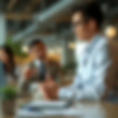 Consultation session regarding business purchase