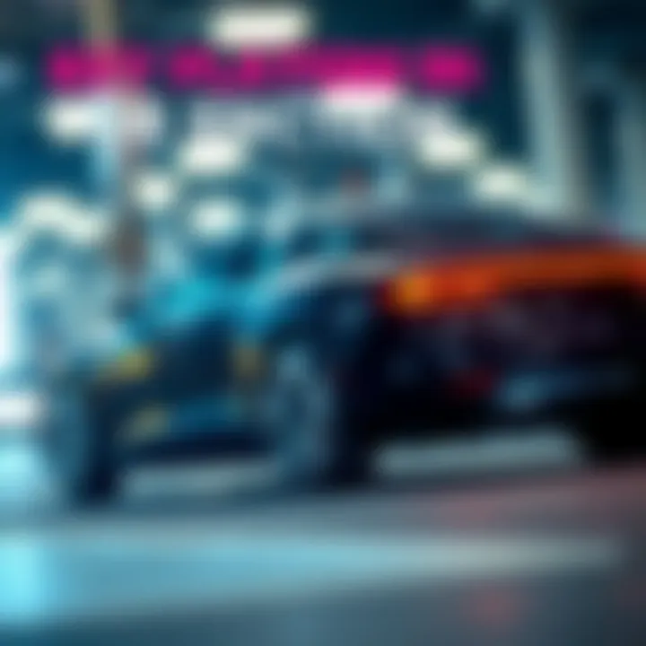 Key Players in the Electric Vehicle Sector Infographic detailing key players in the EV sector