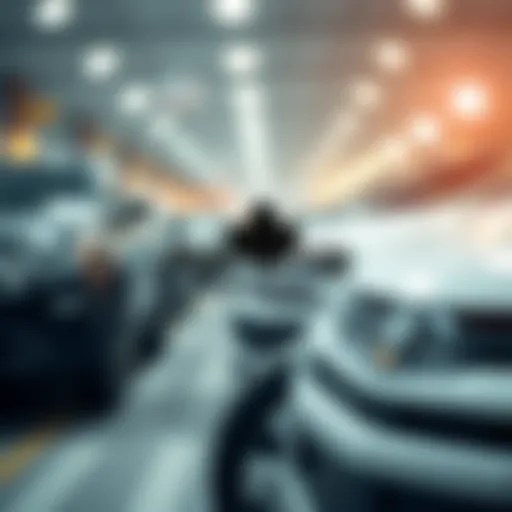 Illustration showing Blackbook Canada logo with vehicles in the background.