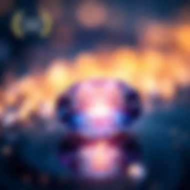 The Allure of Sapphire: A Symbol of Wealth A sparkling sapphire gemstone reflecting light