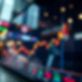 Graph showcasing IVV stock price trends over the past year