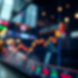 Graph showcasing IVV stock price trends over the past year