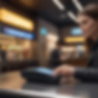 Understanding Contactless Payment Technology Illustration of contactless payment technology