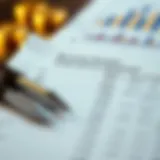 Illustration of a profit and loss statement highlighting revenue streams