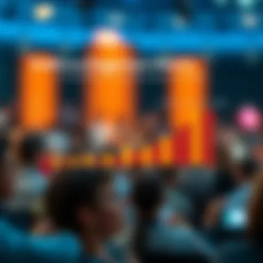 Audience Engagement Metrics A detailed chart showcasing audience engagement metrics