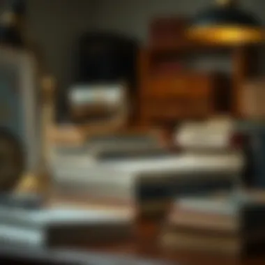 Foundational Literature for Investors A collection of top investment books on a desk