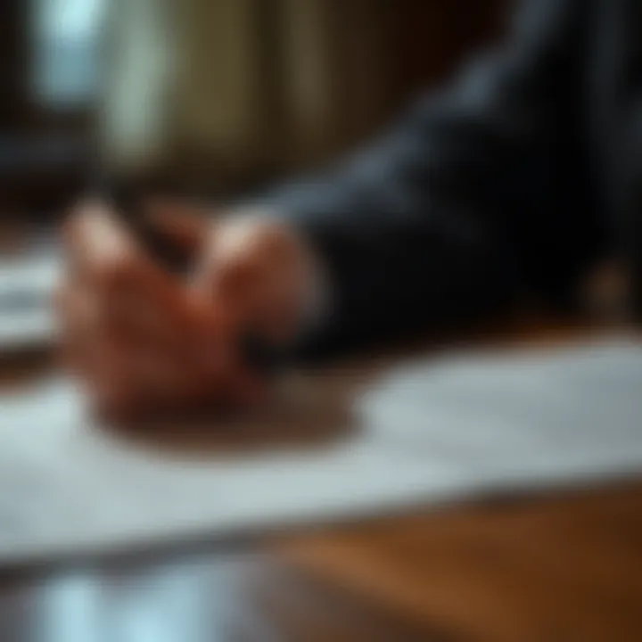 The Importance of Contracts A contract being signed with a pen