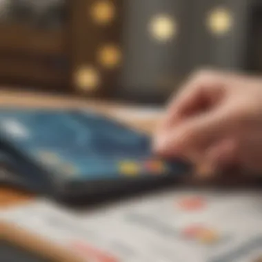 Debt Management Strategies with Credit Cards A visual representation of debt management strategies using credit cards