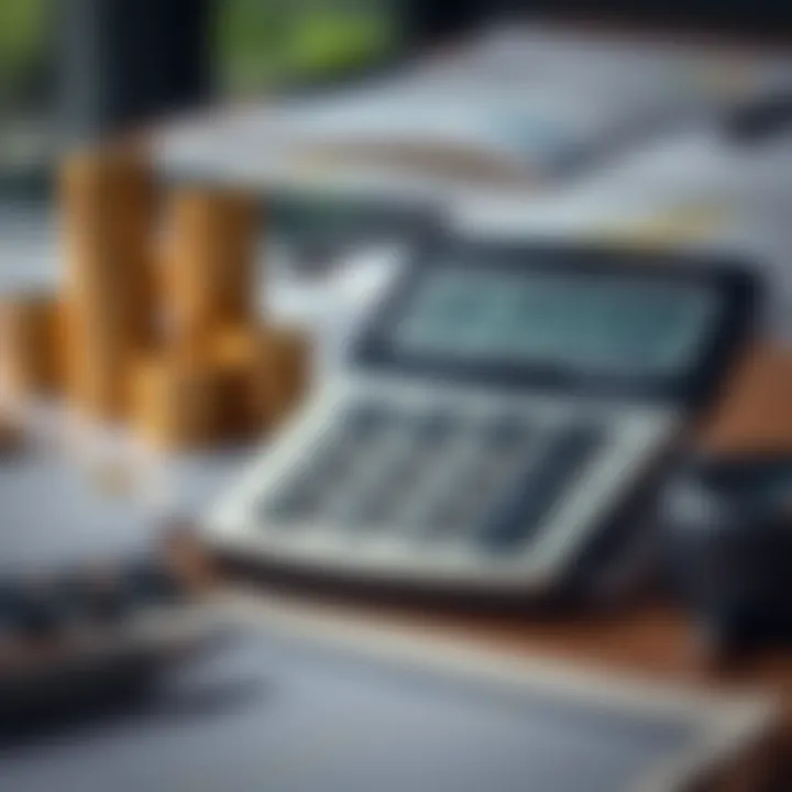 Calculator showing cost savings from buying down rates
