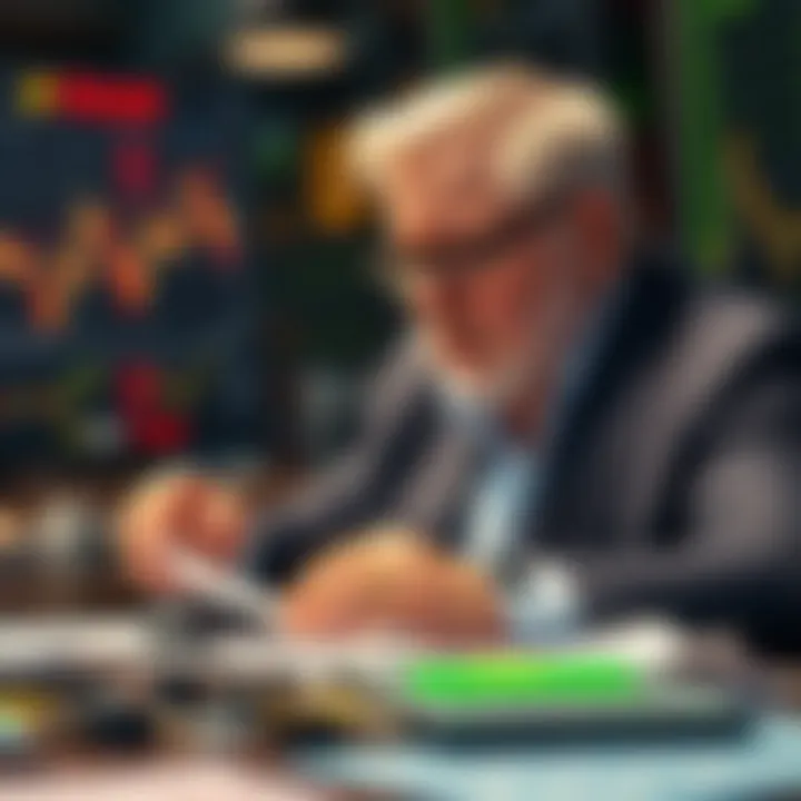 Dave Ramsey analyzing stock trends