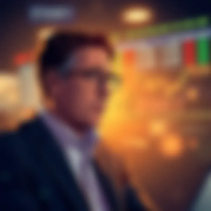 Illustration of investor decision-making process