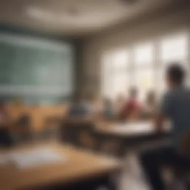 Engaging Classroom for Financial Literacy An engaging classroom setting focused on financial education