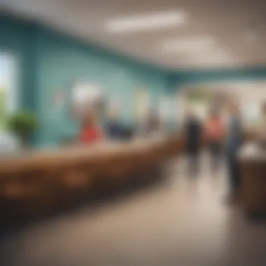 Welcoming Atmosphere of Credit Unions A welcoming credit union branch
