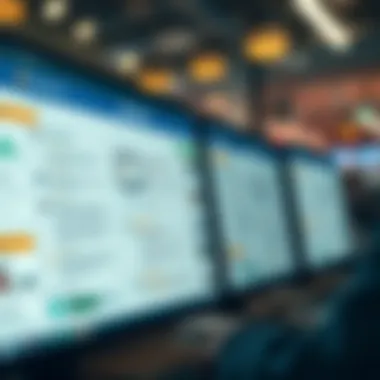 Diverse job boards interface showcasing various listings