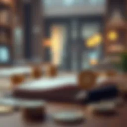 Conceptual illustration of personal finance management