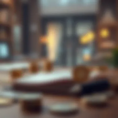 Conceptual illustration of personal finance management