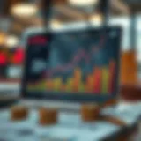 Visual representation of financial forecasting methods
