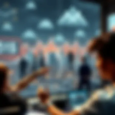 Competitive landscape showcasing various industry players