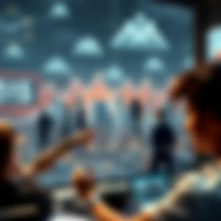 Competitive landscape showcasing various industry players