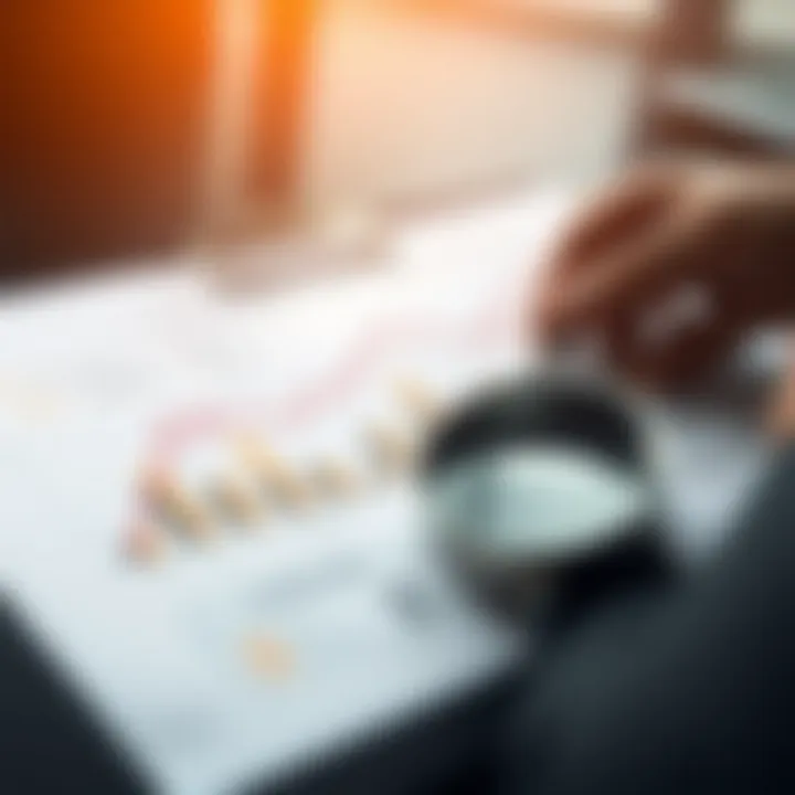 Risk assessment chart outlining potential business risks