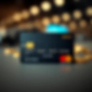 A sophisticated credit card showcasing premium features