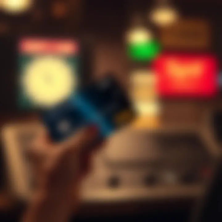 Exploring Credit Card Choices Visual representation of credit card options