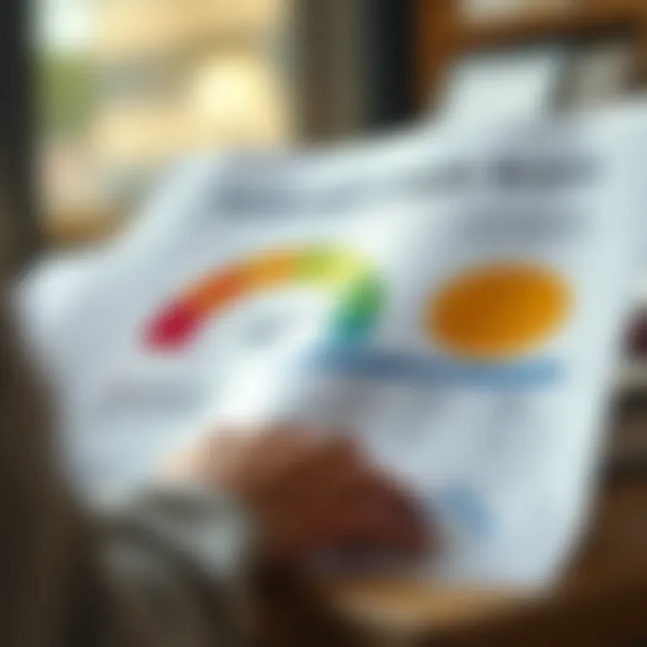 Understanding Your Credit Score Illustration of credit score analysis