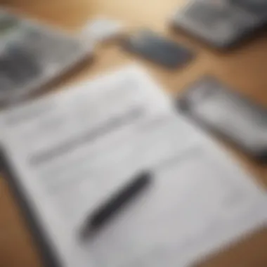 Essential Tax Preparation Tools Calculator and tax forms on a desk