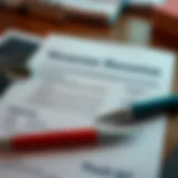 Professional resume layout with accounting keywords