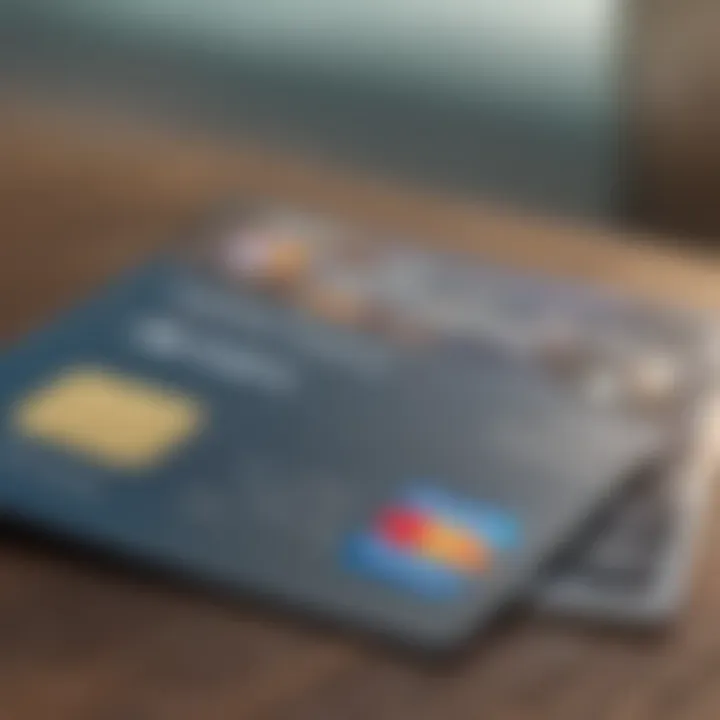 Visualization of secured credit cards and their benefits