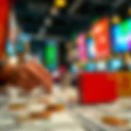 Visual representation of cashback rewards through digital payment