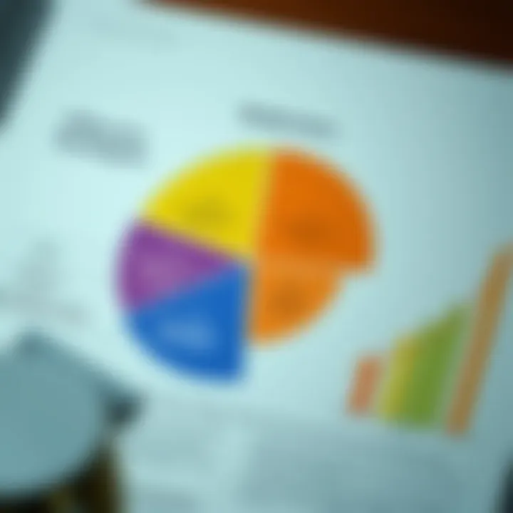 Visualizing Effective Budgeting A pie chart illustrating effective budgeting techniques