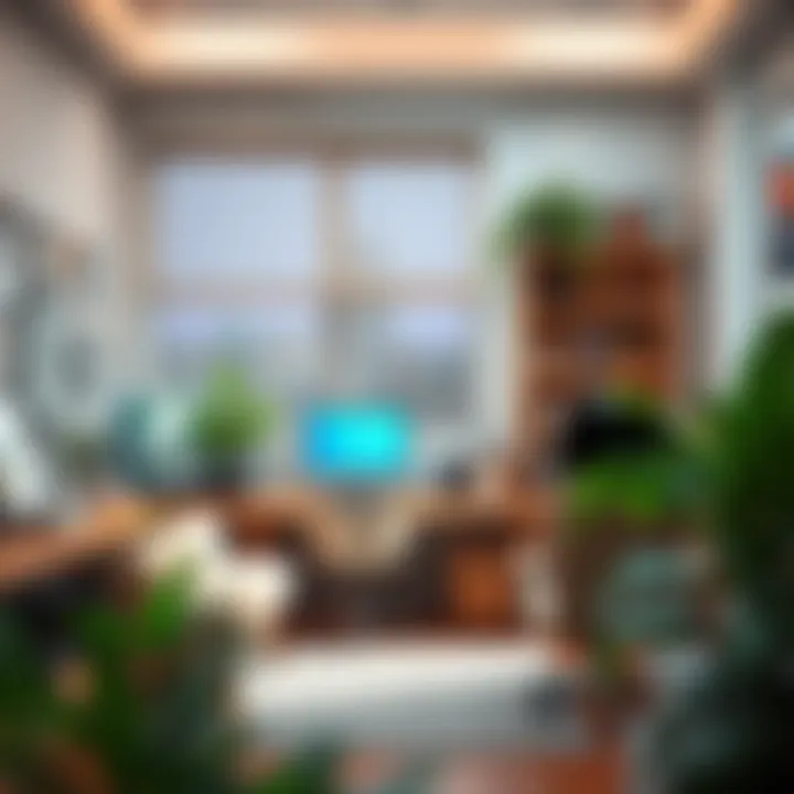 Optimizing Your Financial Management Space A serene workspace representing financial management and organization