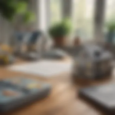 Symbolizing Mortgage Freedom A serene home environment symbolizing mortgage freedom