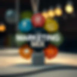 Visual representation of the marketing mix components