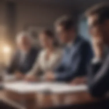 Independent directors reviewing corporate policies