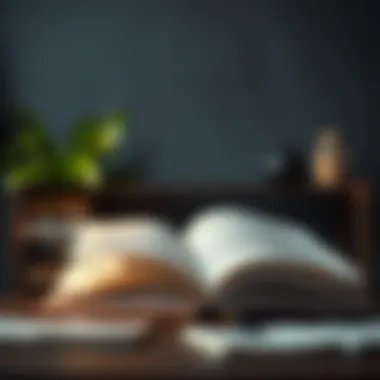 An open book symbolizing financial literacy and knowledge.