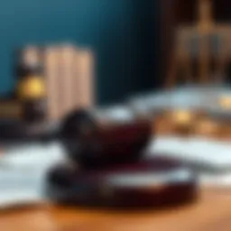 A gavel representing the legal framework of bankruptcy.