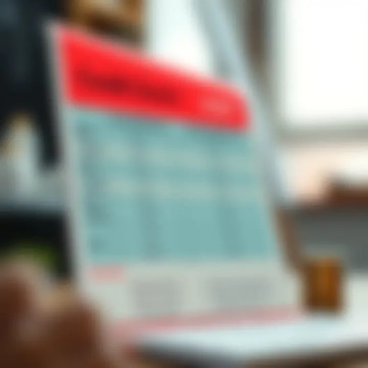 Comparison of high and low credit score brackets