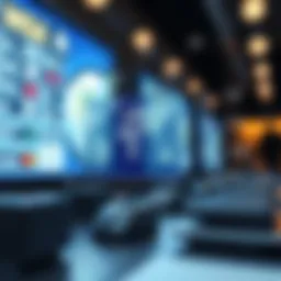 Visual representation of credit card e-transfer mechanisms