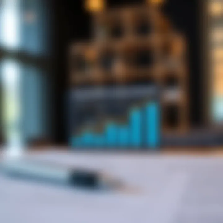Chart showcasing potential ROI from business education