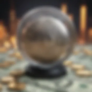 Inflation Impact on Currency Value Conceptual visualization of inflation impact on currency value