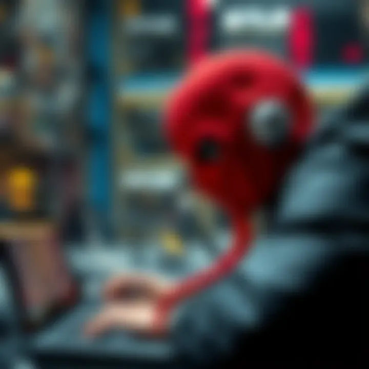 Tactics Employed by Cybercriminals in Phishing Illustration of cybercriminal tactics in phishing attacks