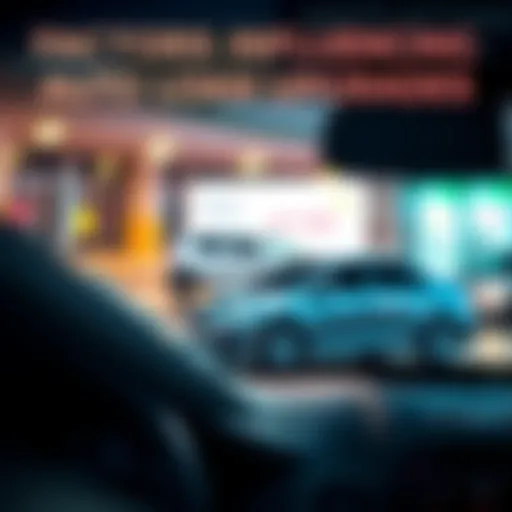 Visual representation of auto loan factors influencing upgrade decisions